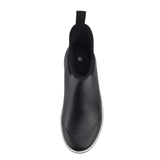 SYLPHID Ankle Deck Boots for Men Waterproof White