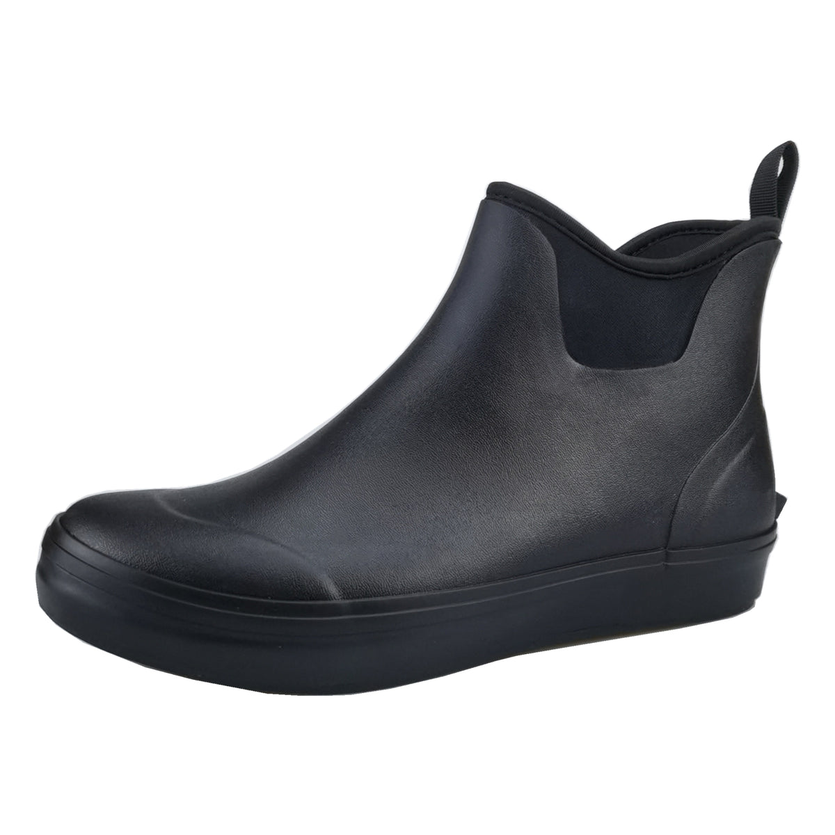 SYLPHID Ankle Deck Boots for Men Waterproof Black