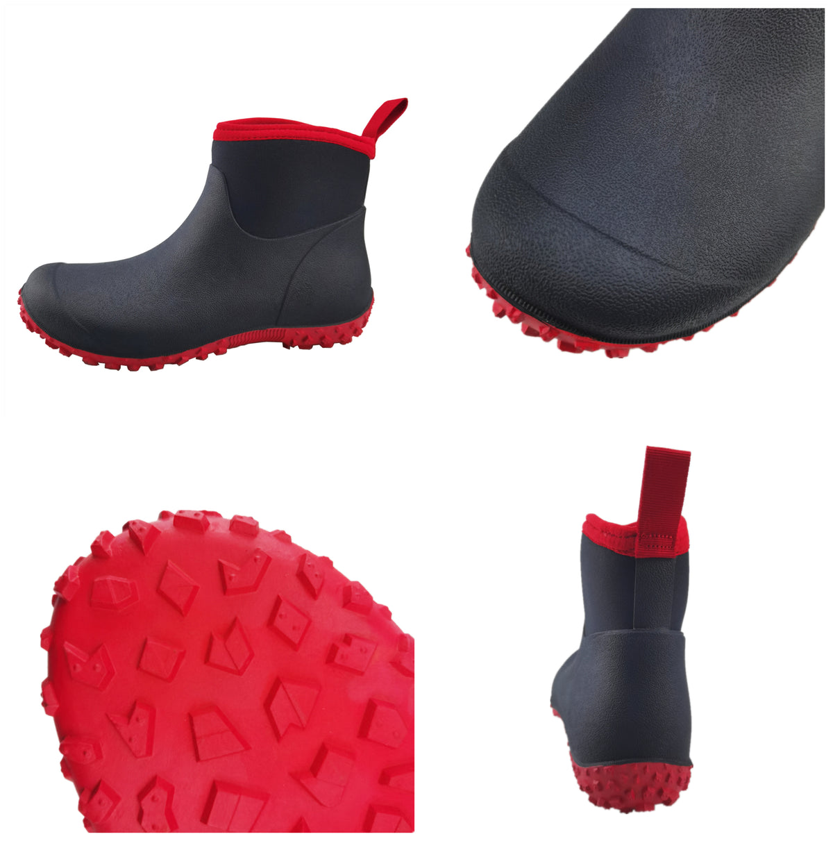 SYLPHID Rubber Boots for Women Waterproof